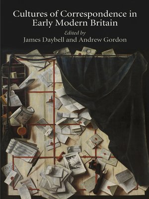 cover image of Cultures of Correspondence in Early Modern Britain